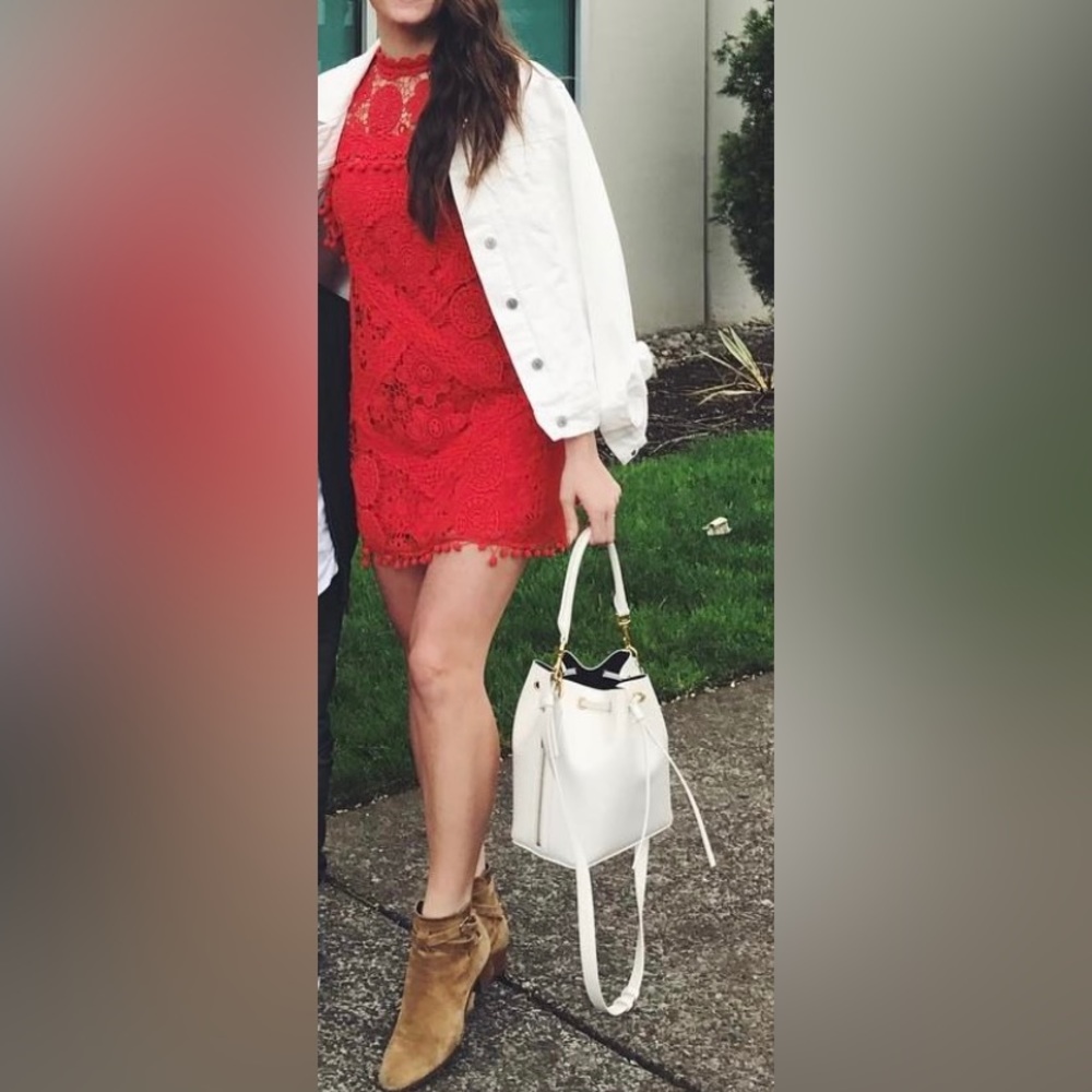 Tularosa red dress